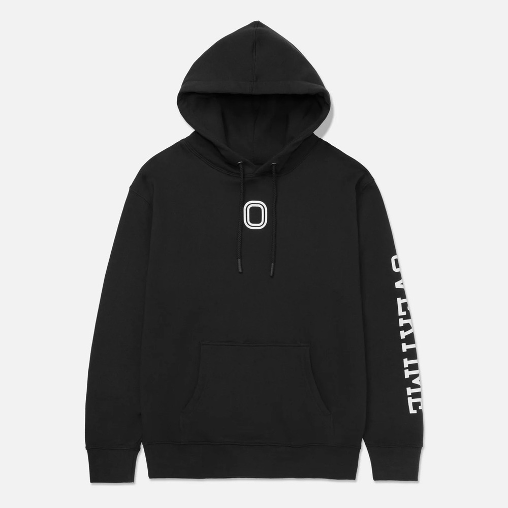 Black Overtime Hoodie